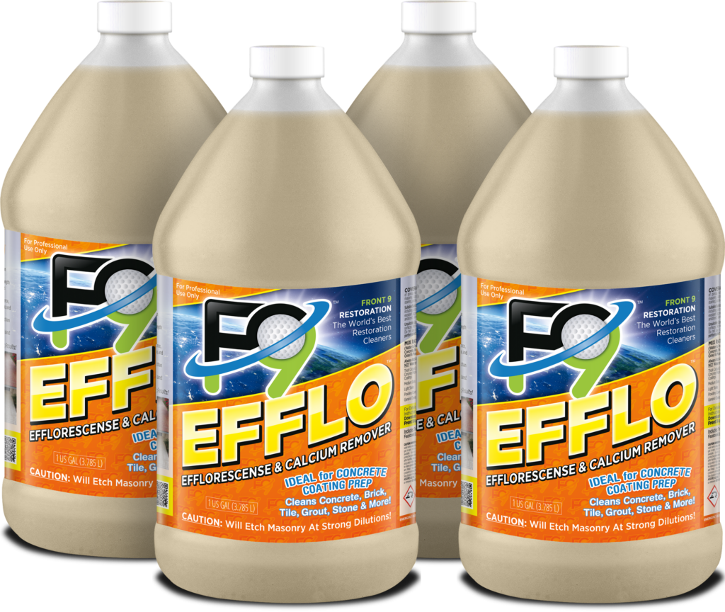 F9 Efflo: Efflorescence and Calcium Remover