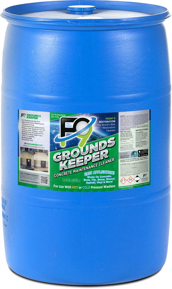 F9 Groundskeeper: Concrete Maintenance Cleaner
