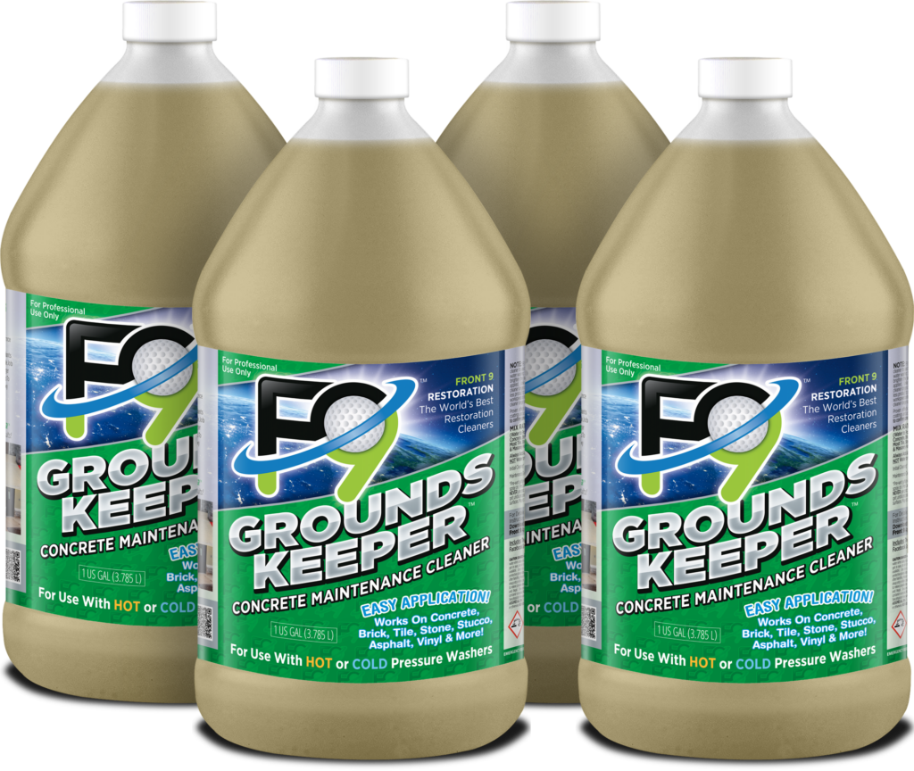 F9 Groundskeeper: Concrete Maintenance Cleaner