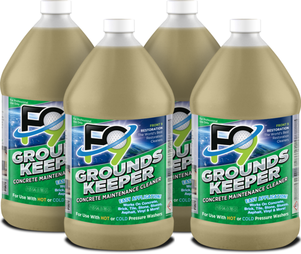 F9 Groundskeeper: Concrete Maintenance Cleaner