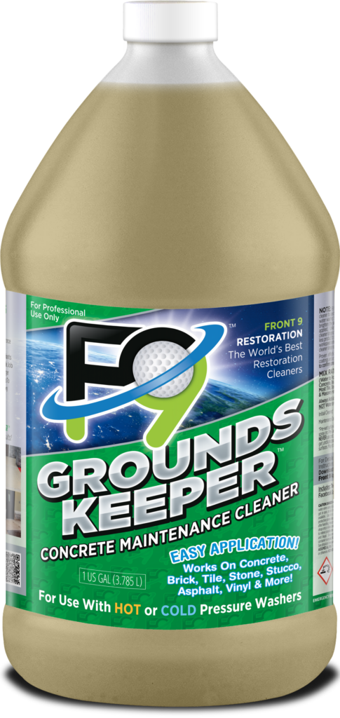 F9 Groundskeeper: Concrete Maintenance Cleaner