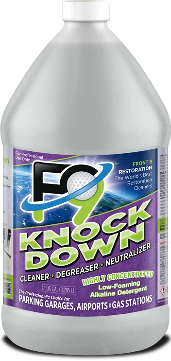 F9 Knockdown: Low-Foam Cleaner, Degreaser, Neutralizer