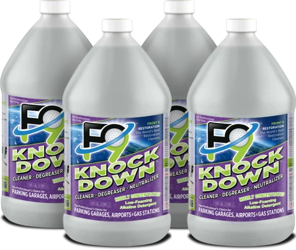 F9 Knockdown: Low-Foam Cleaner, Degreaser, Neutralizer