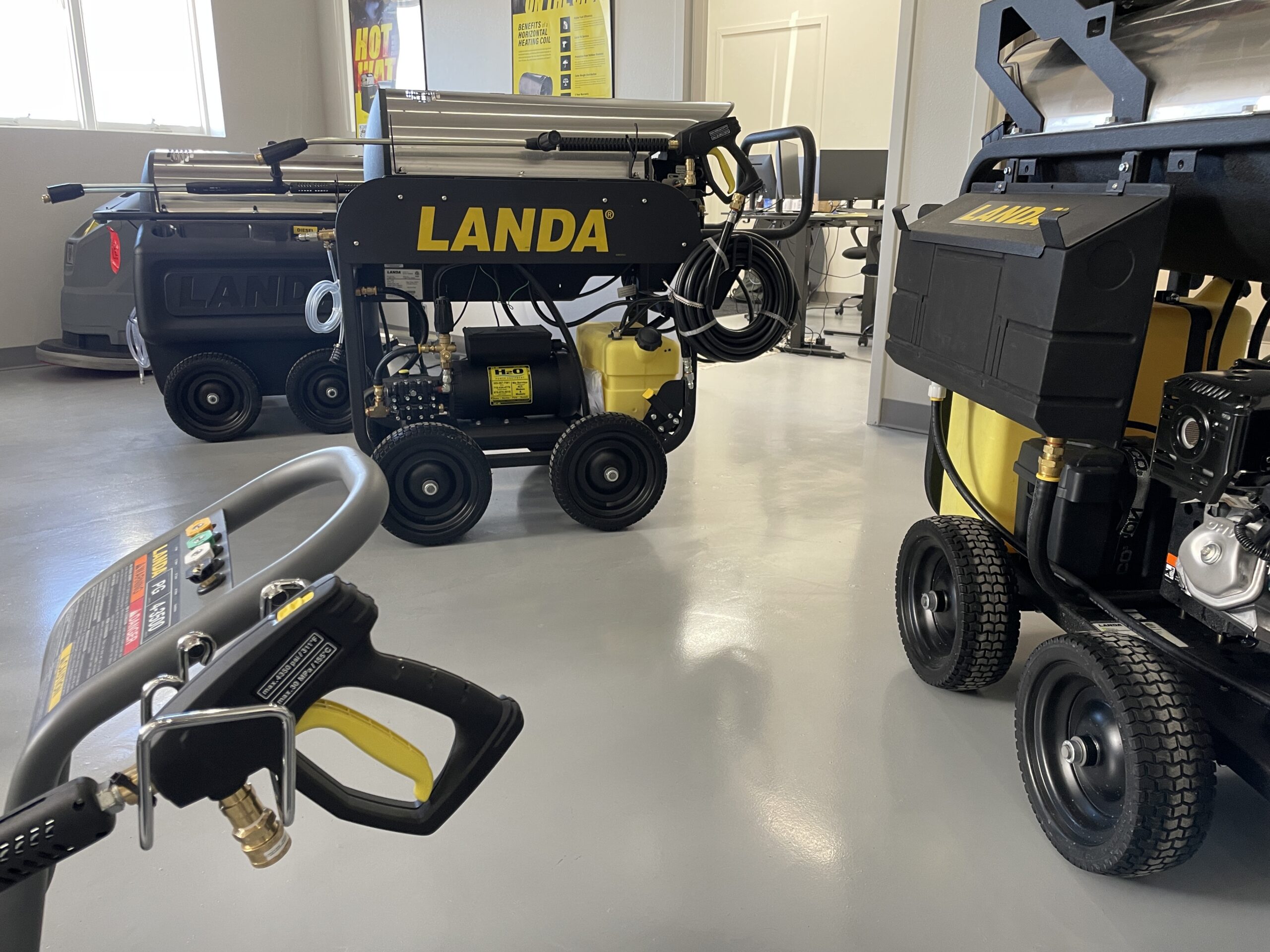 H2O Power Equipment Colorado Springs parts counter