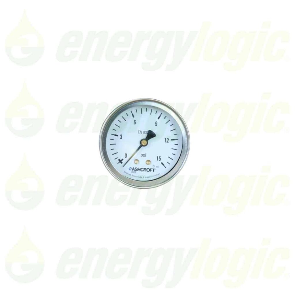 EnergyLogic Replacement Gauge - Pressure 15 PSI