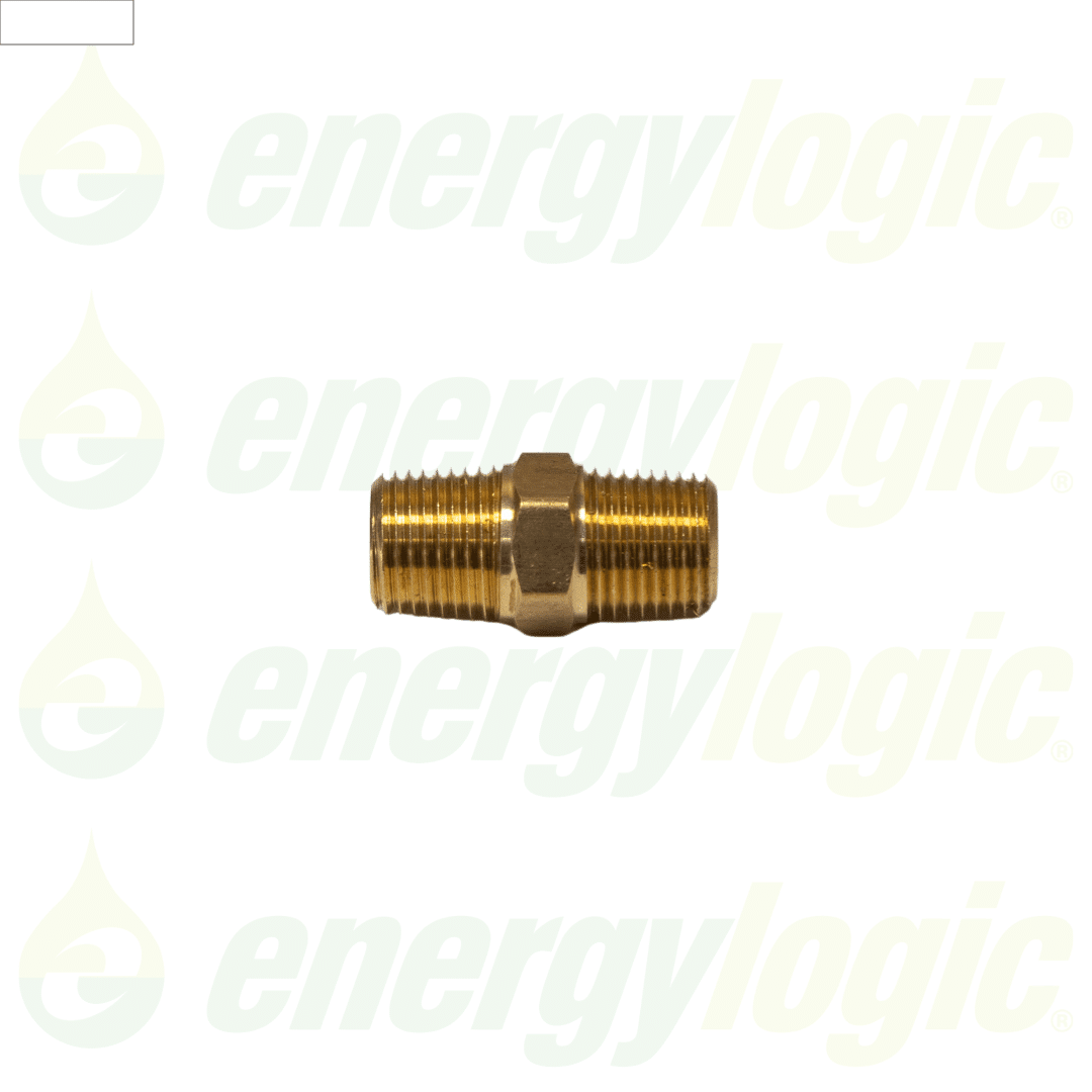 EnergyLogic Nipple - Close Hex, 1/8" - Image 1