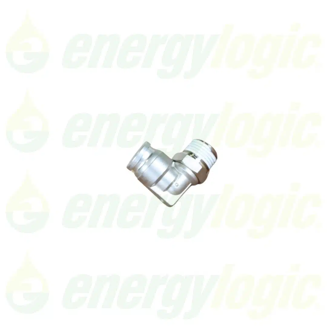 EnergyLogic Elbow - Quick Connect, 1/8" NPT x 1/4" Tube - Image 1