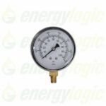 EnergyLogic Gauge - 0-100 PSI Pressure, 1/8"