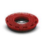 Disc Brush, Medium, Red, 406 mm