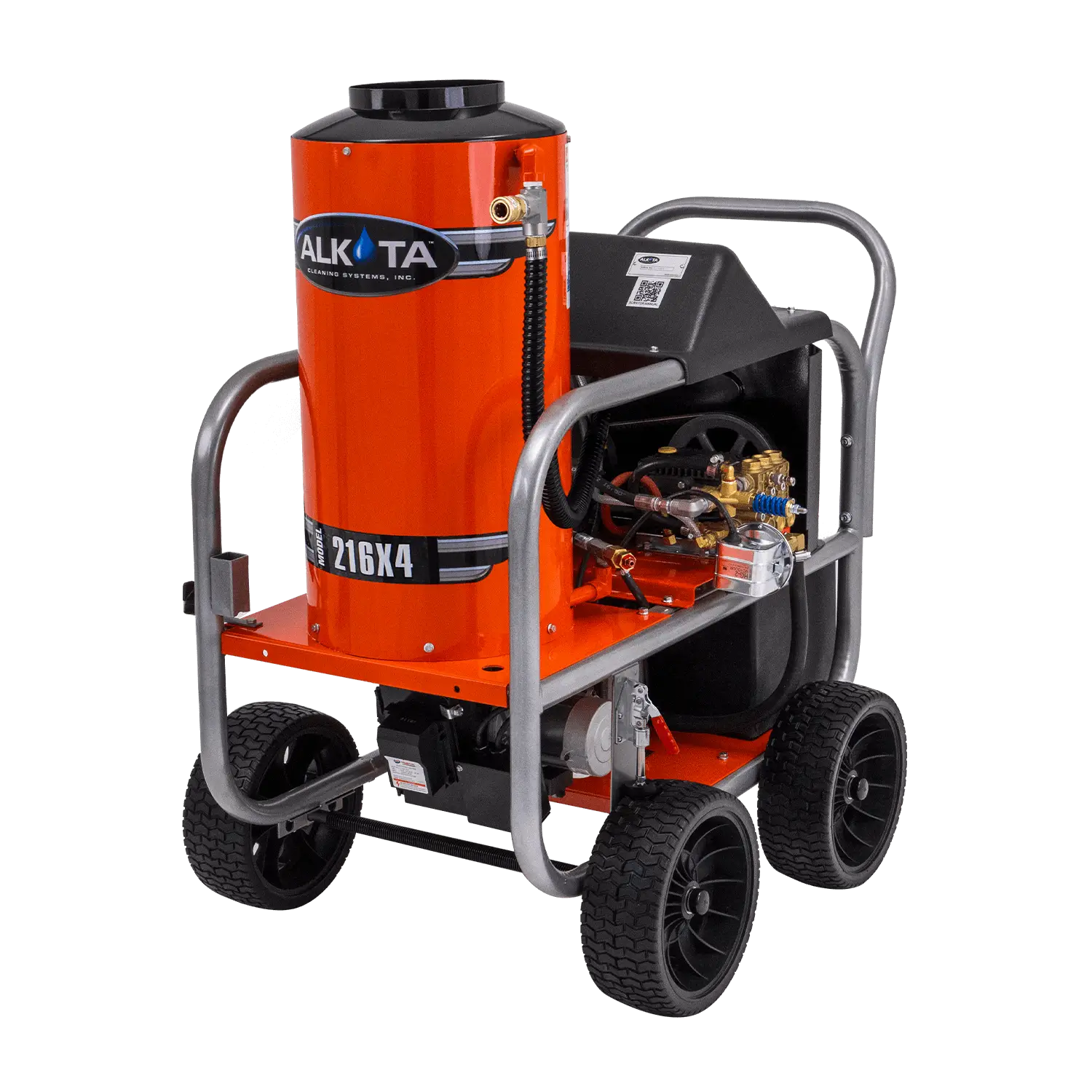 Alkota X4 Belt Drive Series Hot Water Pressure Washer - Image 1