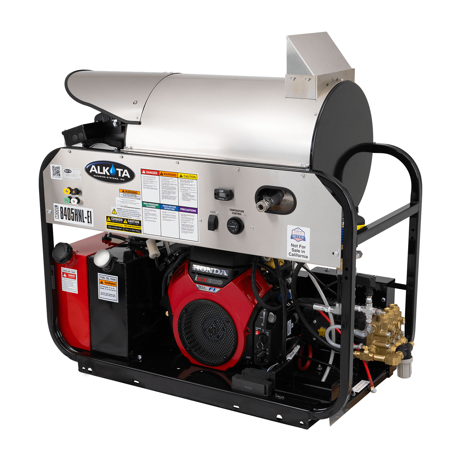Alkota GED-EN Series Extra Narrow Hot Water Pressure Washer - Image 7