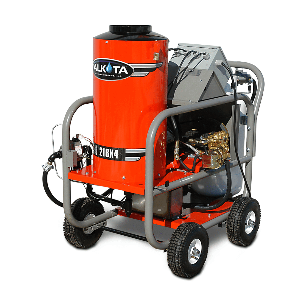 Alkota Gas Fired X4 Series Hot Water Pressure Washer