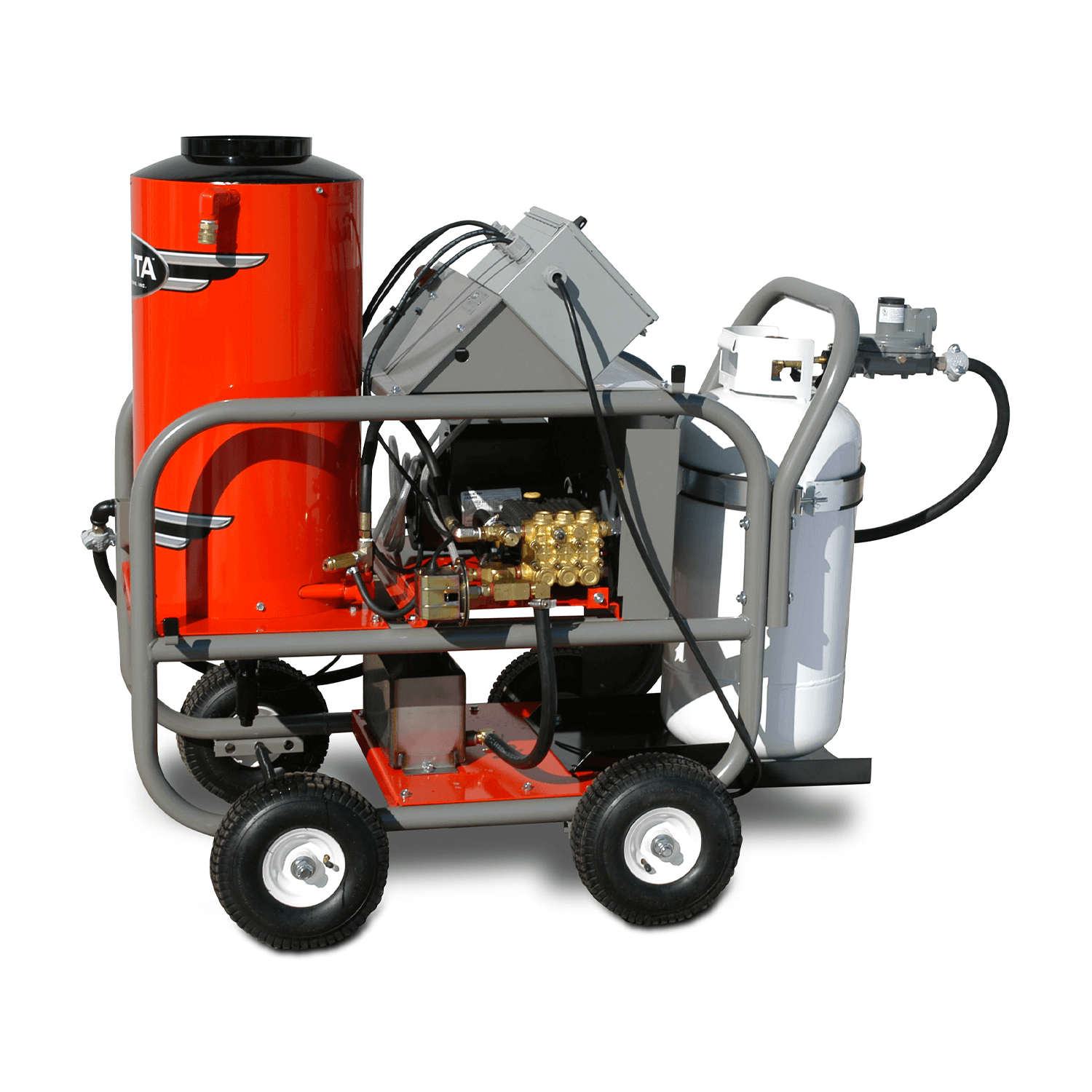 Alkota Gas Fired X4 Series Hot Water Pressure Washer - Image 2
